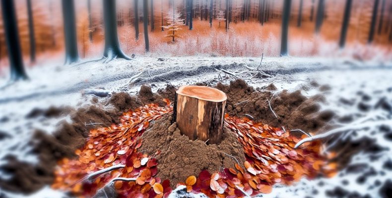 pre winter stump removal benefits